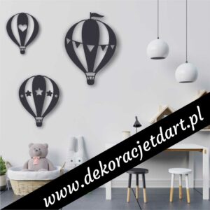 dekoracje ścienne o kształcie balon&oacute;w