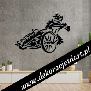 Dekoracje ścienne żużlowiec