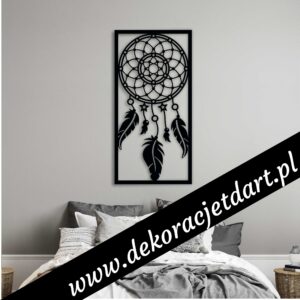 Łapacz sn&oacute;w w ramce