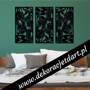 Panel egzotyczny - monstera