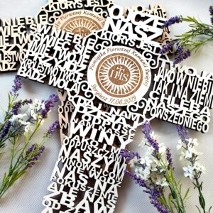 KRZYŻ Z MODLITWĄ PAŃSKĄ