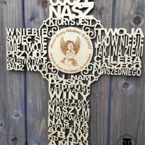 KRZYŻ Z MODLITWĄ PAŃSKĄ