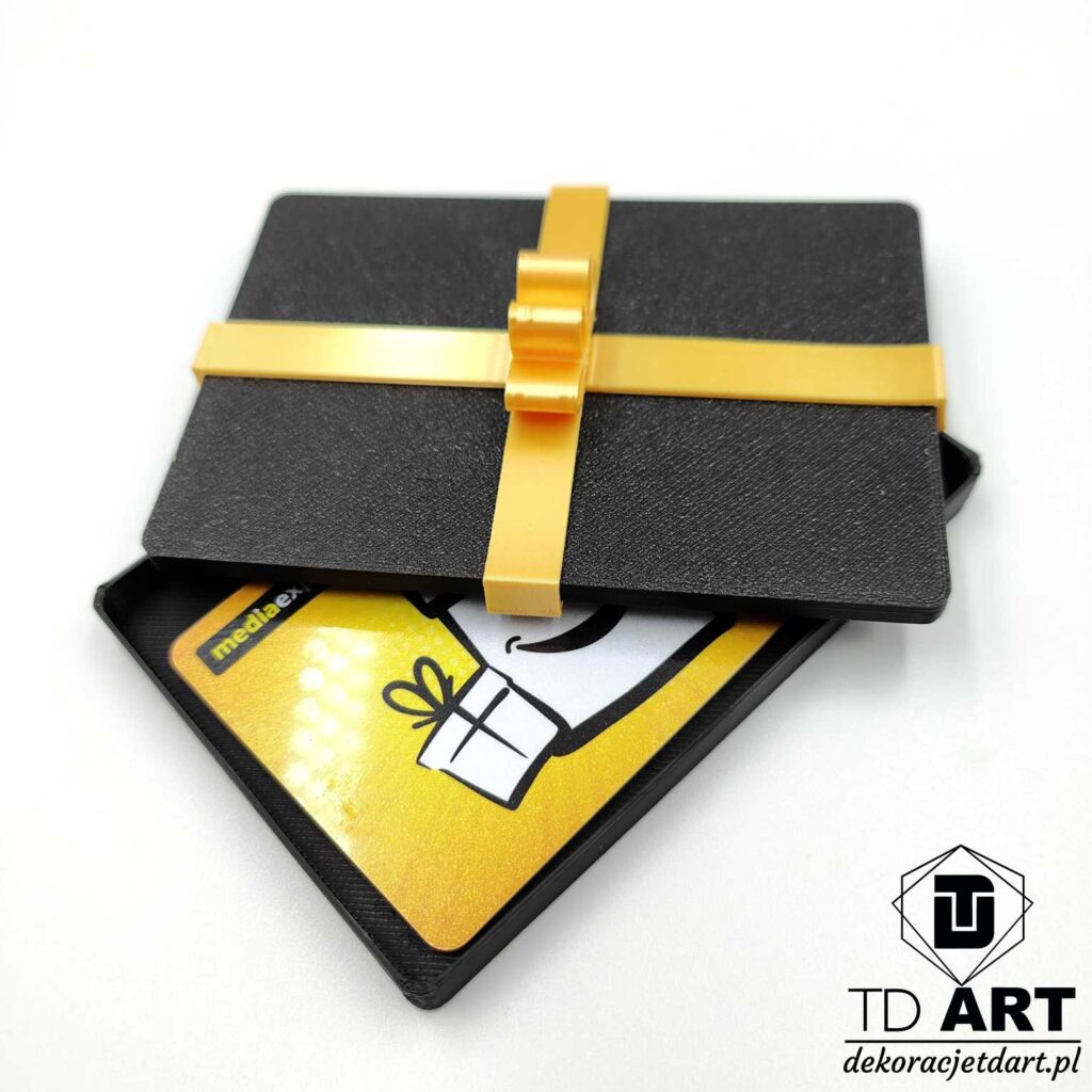 PUDEŁKO NA VOUCHER bon podarunkowy KARTĘ