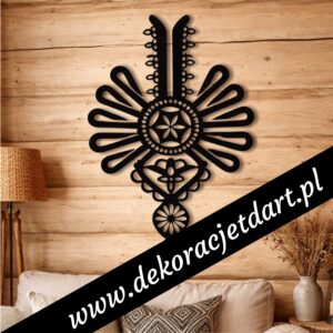 parzenica dekoracja ścienna biała w sypialni styl skandynawski